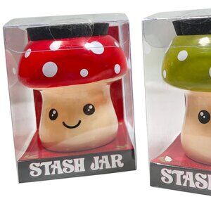 Brand New in Box Streamline Mushroom Stash Jar